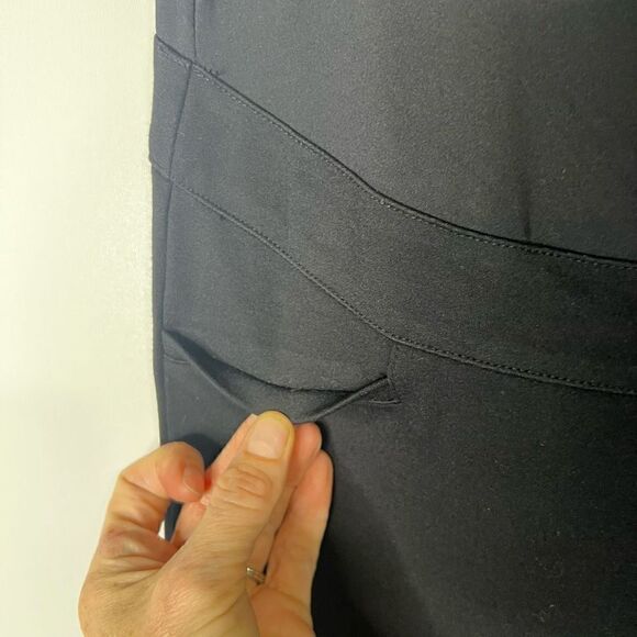 Stork & Babe Black Maternity Dress Pants Stretch - Picture 5 of 7